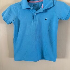 Crown & Ivy Kids Aqua Polo Shirt